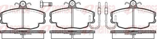 Kawe 0141 02 - Тормозные колодки, дисковые, комплект autospares.lv