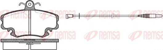 Kawe 0141 32 - Тормозные колодки, дисковые, комплект autospares.lv