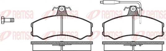 Kawe 0143 02 - Тормозные колодки, дисковые, комплект autospares.lv