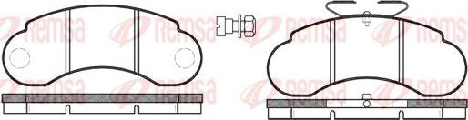 Kawe 0142 20 - Тормозные колодки, дисковые, комплект autospares.lv