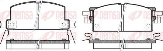 Kawe 0153 04 - Тормозные колодки, дисковые, комплект autospares.lv