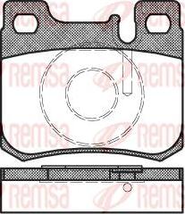 Kawe 0157 20 - Тормозные колодки, дисковые, комплект autospares.lv