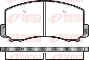 Kawe 0165 00 - Тормозные колодки, дисковые, комплект autospares.lv