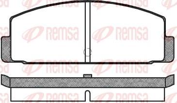 Kawe 0100 00 - Тормозные колодки, дисковые, комплект autospares.lv