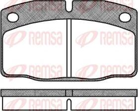 Kawe 0101 00 - Тормозные колодки, дисковые, комплект autospares.lv