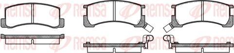 Kawe 0185 02 - Тормозные колодки, дисковые, комплект autospares.lv