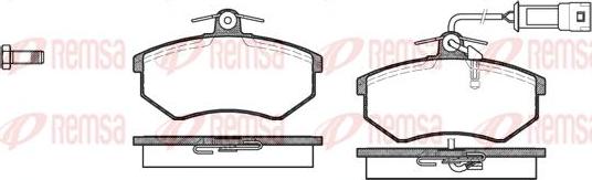 Kawe 0134 02 - Тормозные колодки, дисковые, комплект autospares.lv