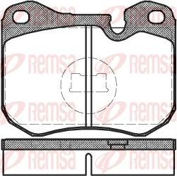 Kawe 0131 00 - Тормозные колодки, дисковые, комплект autospares.lv