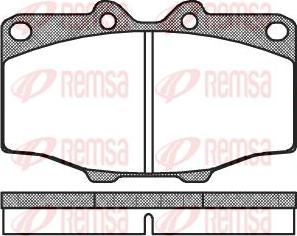 Kawe 0132 00 - Тормозные колодки, дисковые, комплект autospares.lv