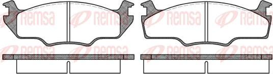 Kawe 0121 10 - Тормозные колодки, дисковые, комплект autospares.lv