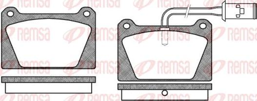 Kawe 0122 02 - Тормозные колодки, дисковые, комплект autospares.lv