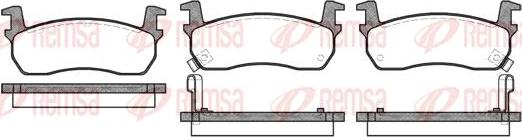 Kawe 0174 02 - Тормозные колодки, дисковые, комплект autospares.lv