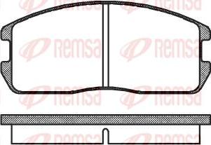 Kawe 0175 00 - Тормозные колодки, дисковые, комплект autospares.lv