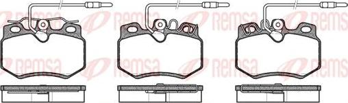 Kawe 0170 14 - Тормозные колодки, дисковые, комплект autospares.lv