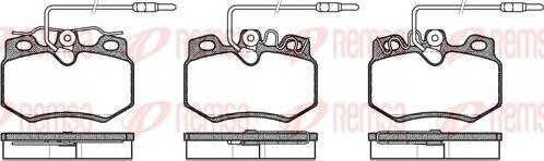 Kawe 0170 24 - Тормозные колодки, дисковые, комплект autospares.lv