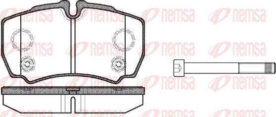 Kawe 0849 10 - Тормозные колодки, дисковые, комплект autospares.lv