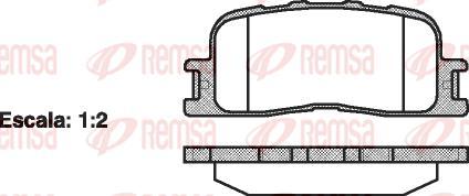 Kawe 0854 00 - Тормозные колодки, дисковые, комплект autospares.lv