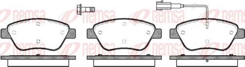 Kawe 0858 01 - Тормозные колодки, дисковые, комплект autospares.lv