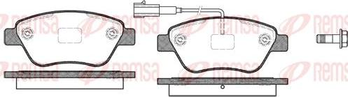 Kawe 0858 11 - Тормозные колодки, дисковые, комплект autospares.lv