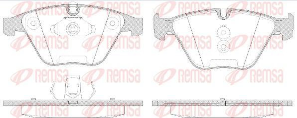 Kawe 0857 50 - Тормозные колодки, дисковые, комплект autospares.lv