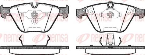 Kawe 0857 00 - Тормозные колодки, дисковые, комплект autospares.lv