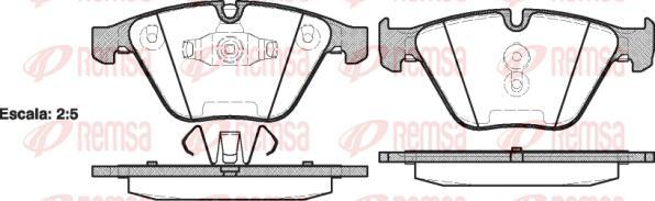 Kawe 0857 10 - Тормозные колодки, дисковые, комплект autospares.lv