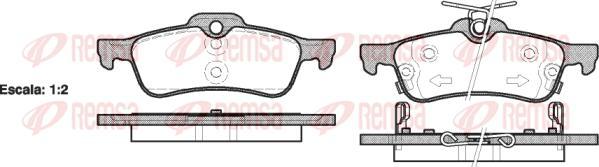 Kawe 0862 02 - Тормозные колодки, дисковые, комплект autospares.lv