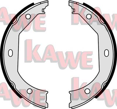 Kawe 08090 - Комплект тормозов, ручник, парковка autospares.lv