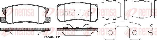 Kawe 0803 22 - Тормозные колодки, дисковые, комплект autospares.lv