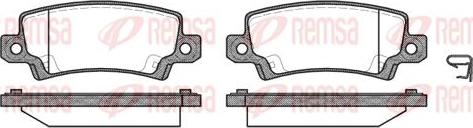 Kawe 0874 02 - Тормозные колодки, дисковые, комплект autospares.lv