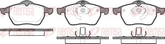 Kawe 0390 10 - Тормозные колодки, дисковые, комплект autospares.lv