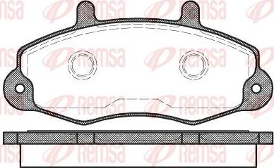 Kawe 0391 00 - Тормозные колодки, дисковые, комплект autospares.lv