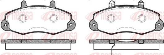 Kawe 0391 02 - Тормозные колодки, дисковые, комплект autospares.lv