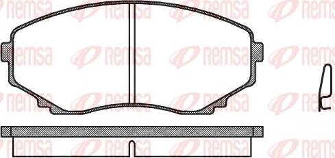 Kawe 0397 00 - Тормозные колодки, дисковые, комплект autospares.lv