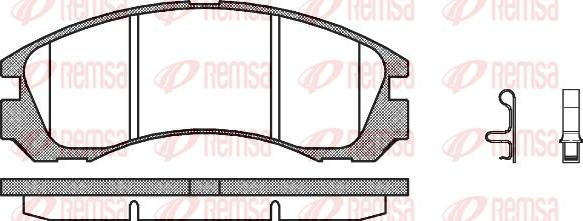 Kawe 0354 32 - Тормозные колодки, дисковые, комплект autospares.lv