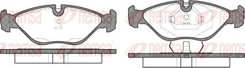 Kawe 0319 00 - Тормозные колодки, дисковые, комплект autospares.lv