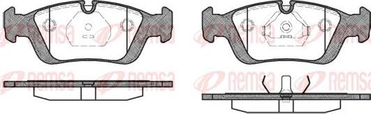 Kawe 0384 00 - Тормозные колодки, дисковые, комплект autospares.lv