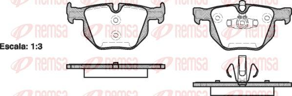 Kawe 0381 70 - Тормозные колодки, дисковые, комплект autospares.lv