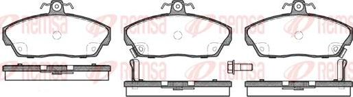 Kawe 0337 02 - Тормозные колодки, дисковые, комплект autospares.lv