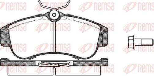 Kawe 0320 00 - Тормозные колодки, дисковые, комплект autospares.lv