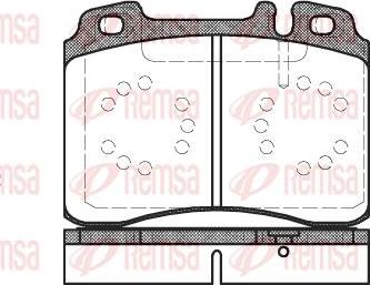 Kawe 0379 20 - Тормозные колодки, дисковые, комплект autospares.lv