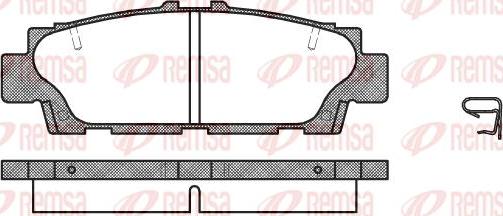 Kawe 0376 00 - Тормозные колодки, дисковые, комплект autospares.lv