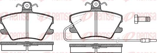 Kawe 0241 02 - Тормозные колодки, дисковые, комплект autospares.lv