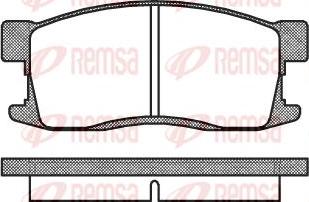 Lemförder 26455 - Тормозные колодки, дисковые, комплект autospares.lv