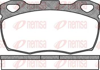 Kawe 0266 00 - Тормозные колодки, дисковые, комплект autospares.lv