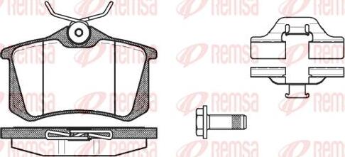 Kawe 0263 03 - Тормозные колодки, дисковые, комплект autospares.lv