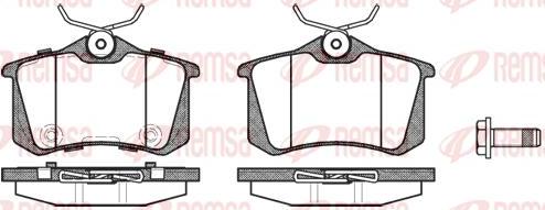 Kawe 0263 74 - Тормозные колодки, дисковые, комплект autospares.lv