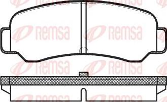 Kawe 0200 00 - Тормозные колодки, дисковые, комплект autospares.lv