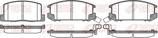 Kawe 0201 12 - Тормозные колодки, дисковые, комплект autospares.lv