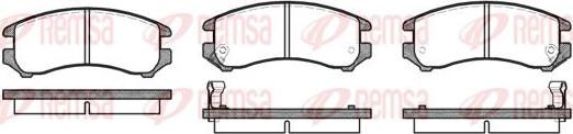 Kawe 0219 02 - Тормозные колодки, дисковые, комплект autospares.lv